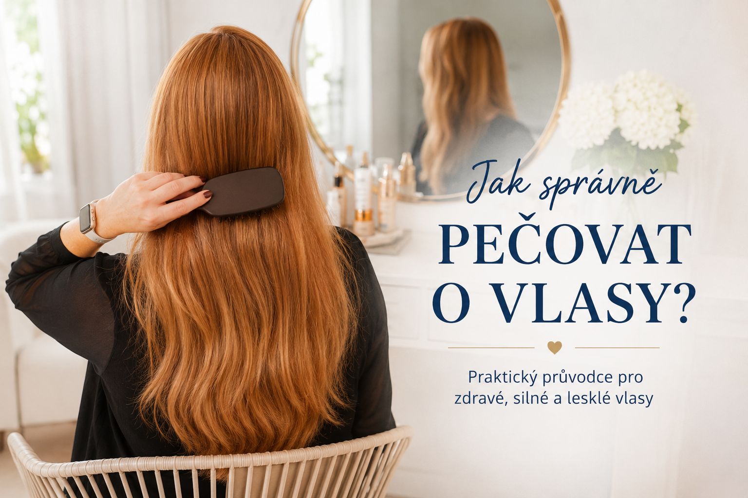 Jak správně pečovat o vlasy | Mytí, kondicionér, sušení a česání
