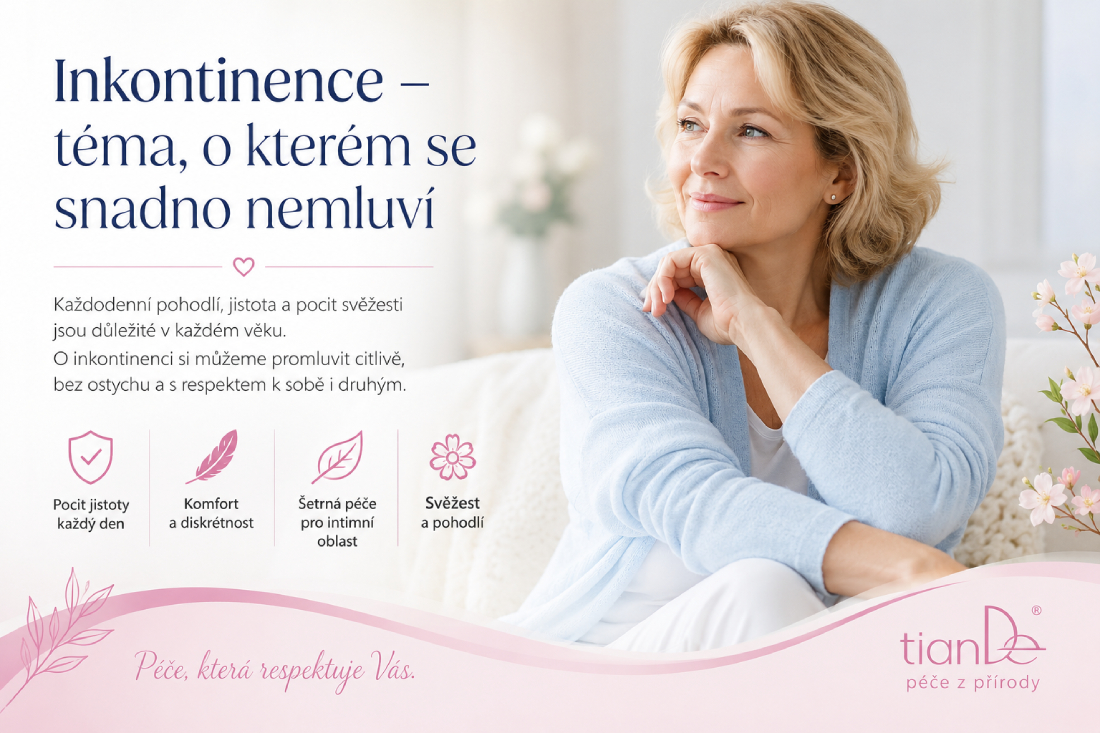 Inkontinence u žen – příčiny, rady a intimní péče