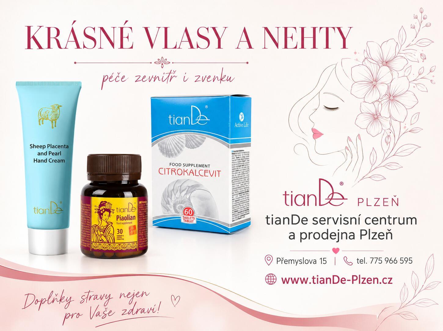 Lámání a třepení nehtů – péče o nehty s tianDe