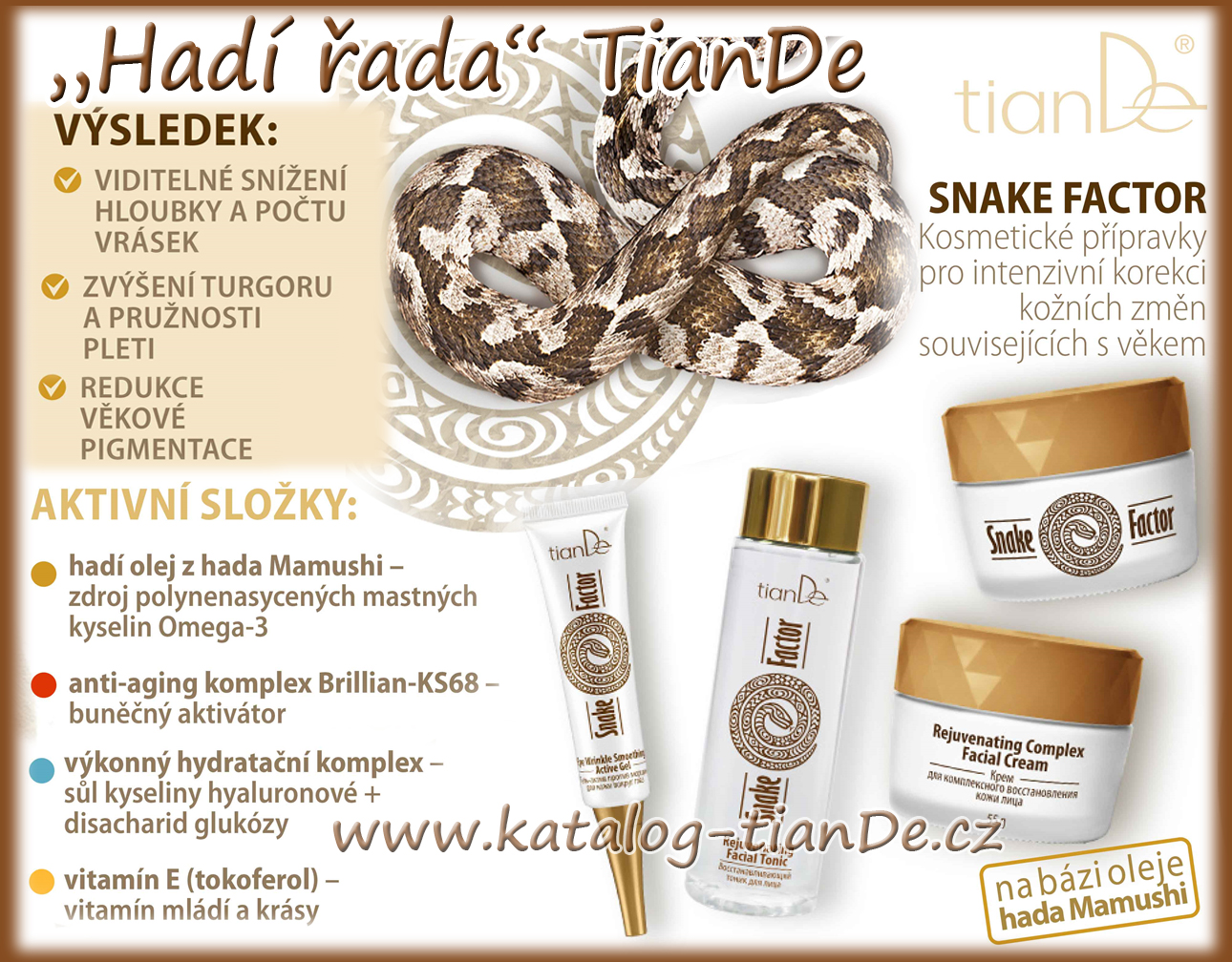 Noční krém Snake Factor TianDe