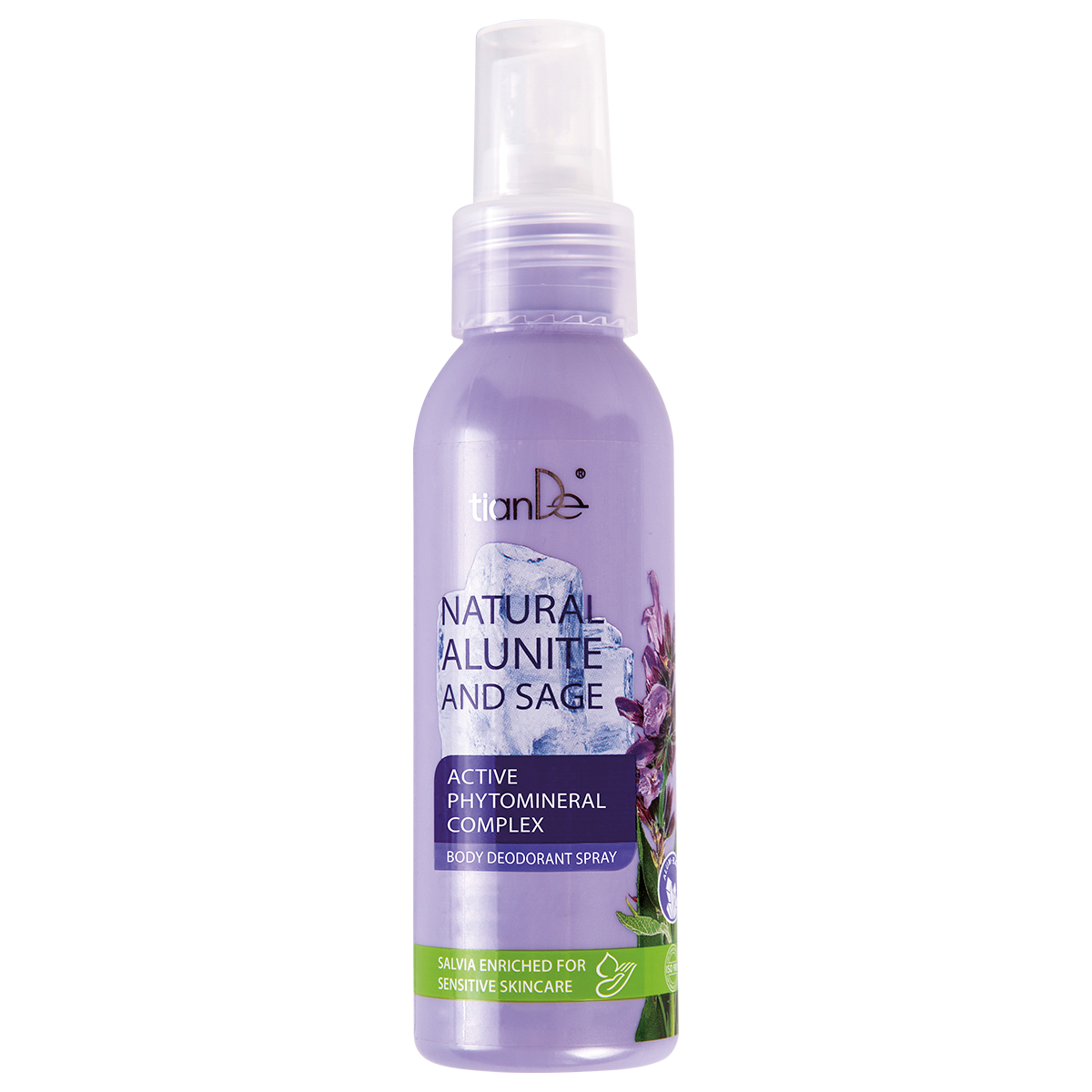 Tělový deodorant-spray Přírodní alunit a šalvěj, 100ml (9b)