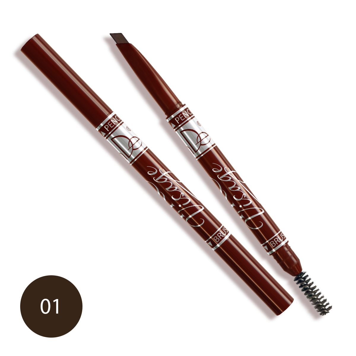 Tužka na obočí, 01 Brown, 1ks (6,6b)
