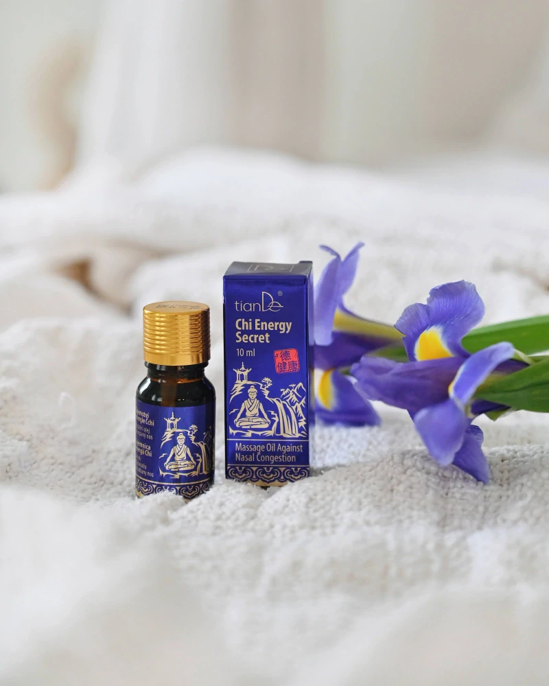 Nosní masážní olej Tajemství energie Čchi, 10ml (15b)