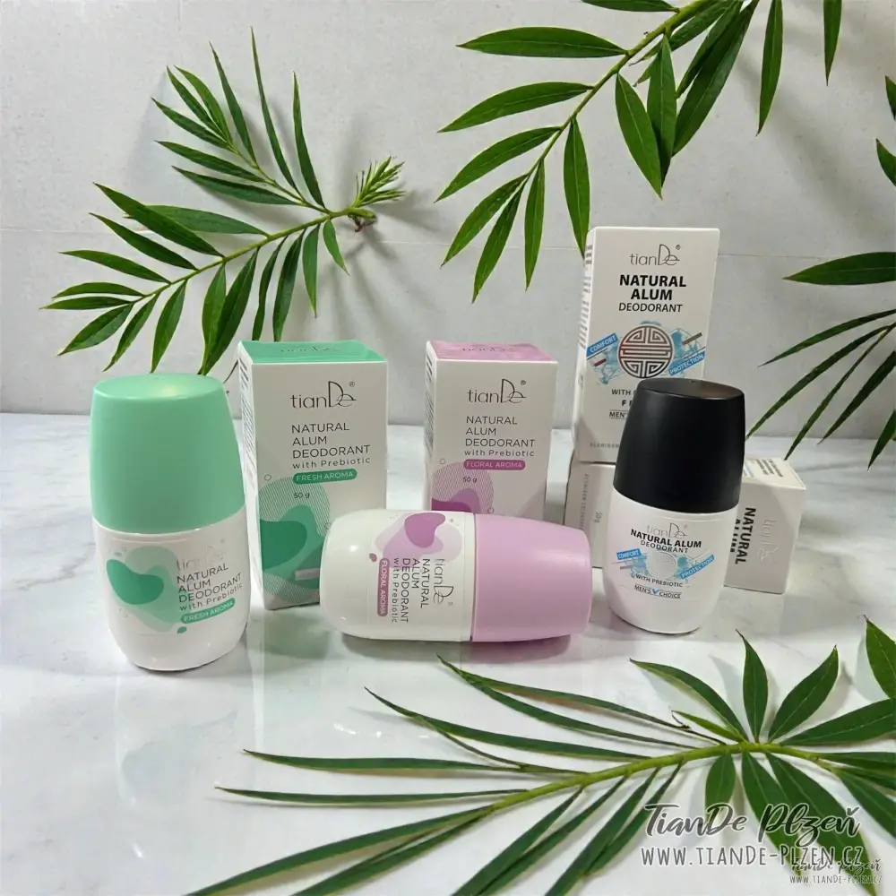Kamencový deodorant s prebiotiky, svěží vůně (4,5b)