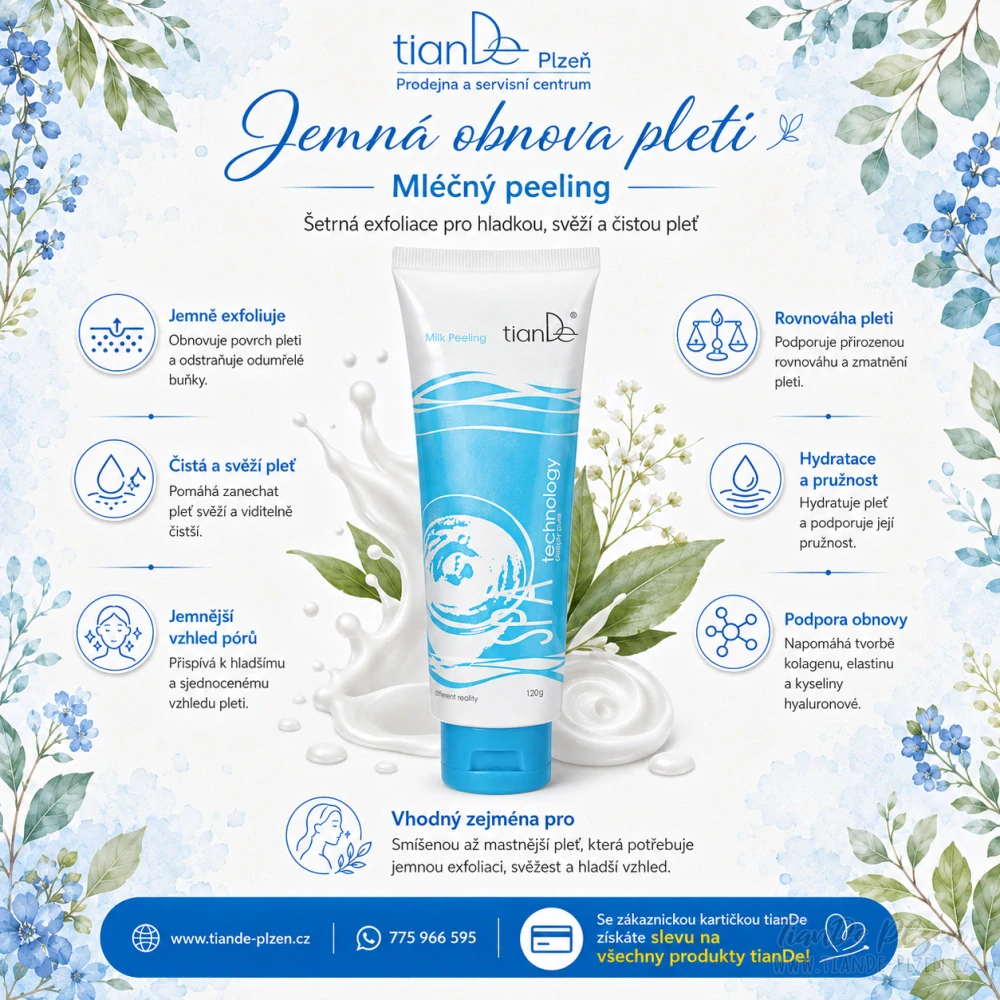 Peeling Mléčný, 120g (4,6b)