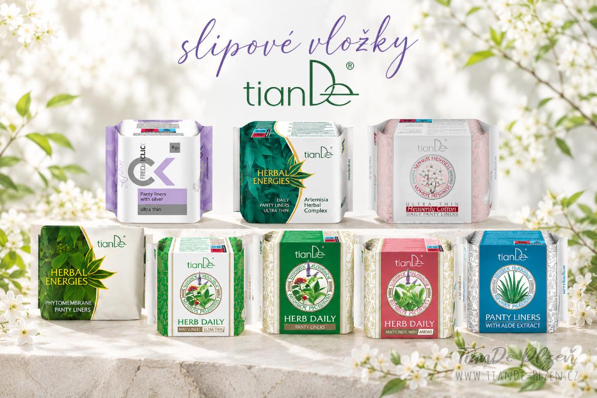 Slipové vložky tianDe - sada vzorků