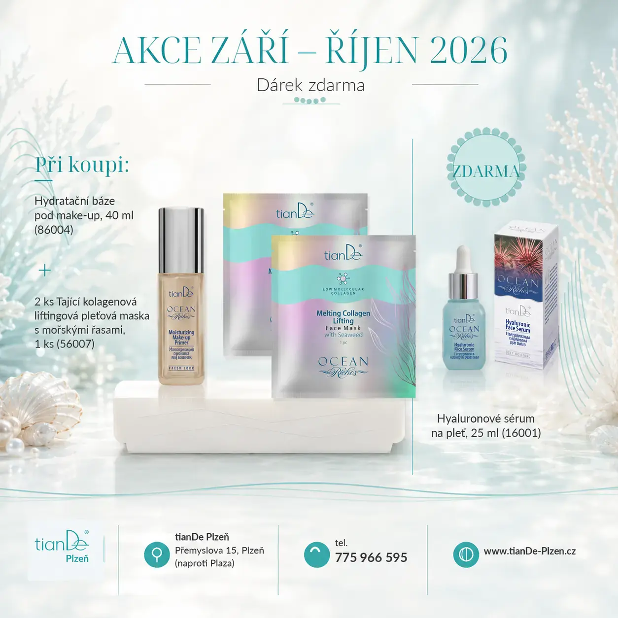 Akce sada - hydr. báze, 2x, maska + sérum zdarma 🎁 (18b)
