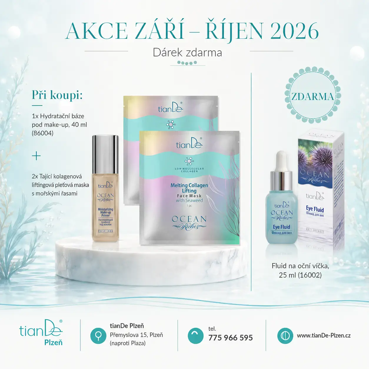 Akce sada - hydr. báze, 2x, maska + fluid zdarma 🎁 (18b)