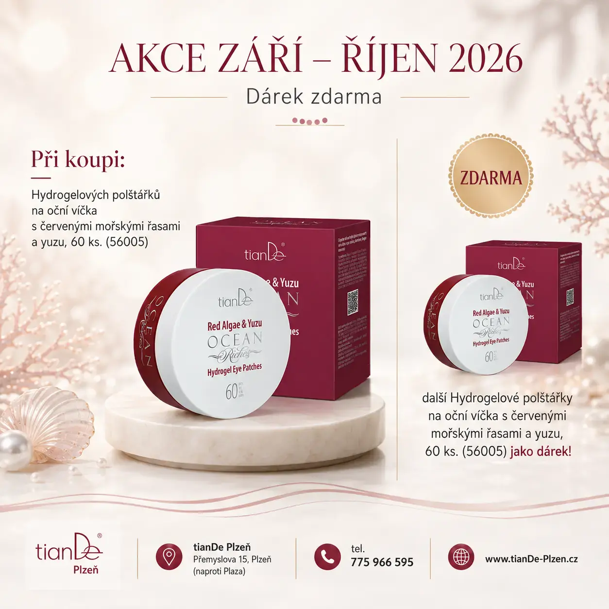 Akce - hydrogelové polštářky 1+1 zdarma 🎁 (16b)