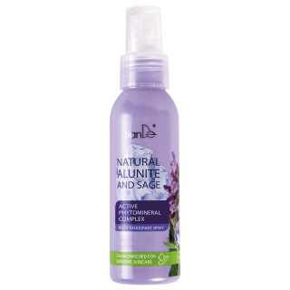 Tělový deodorant-spray Přírodní alunit a šalvěj, 100ml (9b)