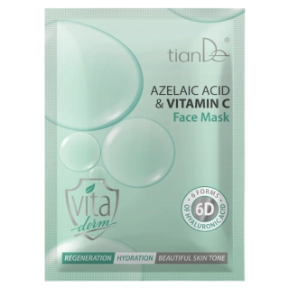 Pleťová maska Kyselina azelaová a vitamín C, 1ks (2,4b)