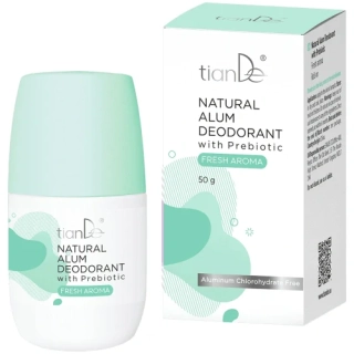 Kamencový deodorant s prebiotiky, svěží vůně (4,5b)