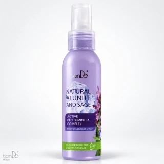 Tělový deodorant-spray Přírodní alunit a šalvěj, 100ml  (9b)