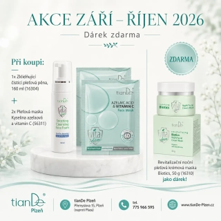 💙Vita Derm tianDe – 2x maska, čistící pěna + dárek zdarma 🎁 (20,8b)