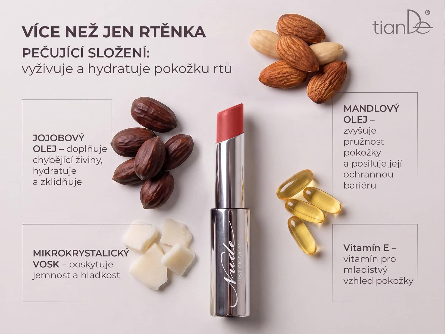 Rtěnka-balzám Nude, odstín 01 - 3,2g (9b)