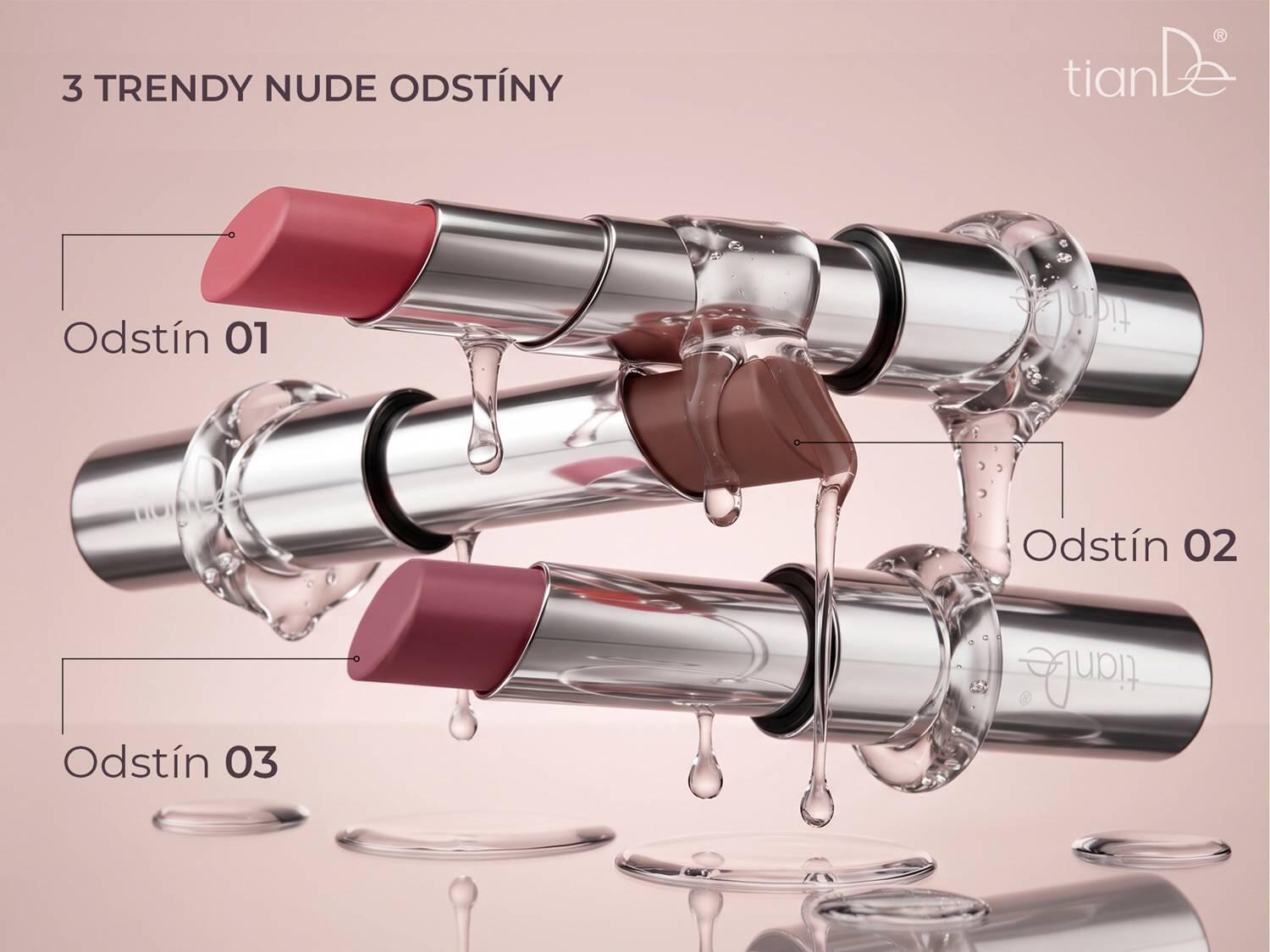 Rtěnka-balzám Nude, odstín 01 - 3,2g (9b)